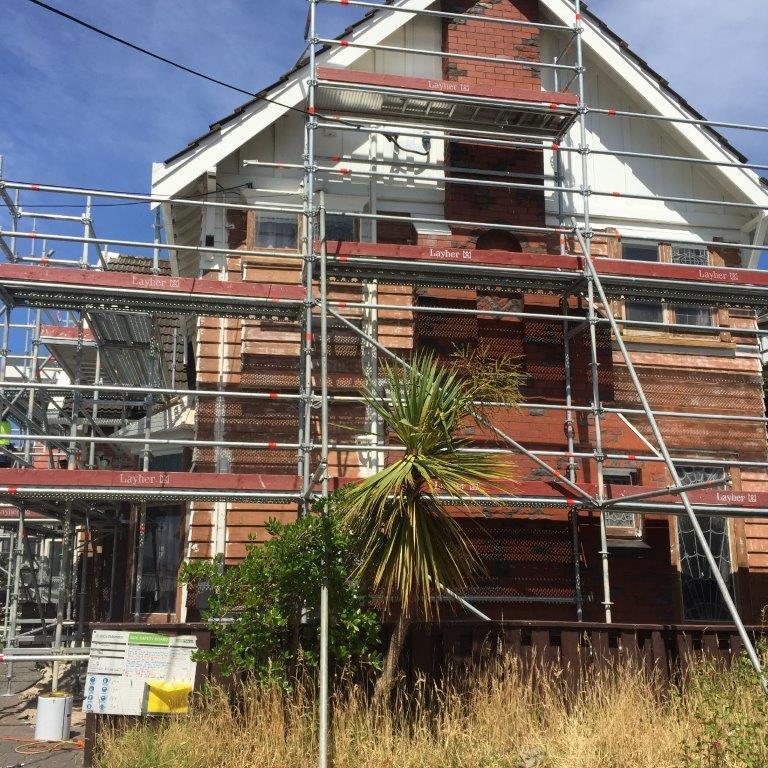 Residential Aluminium Scaffolding Wellington,Roof Edge Protection